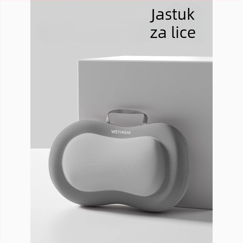 Unique pamukasta uredska jastučnica za dremanje uz stol — podrška za glavu i jastučić za struk — višenamjenska