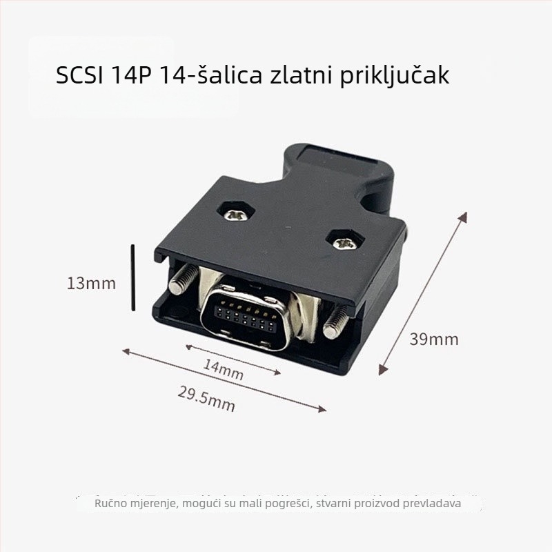 SCSICN14/20/26/36/50 servo utikač za SCSI spojnicu – industrijski konektori, bakreni vodovi, ISO certificiran, 3000 priključaka, OEM dostupno