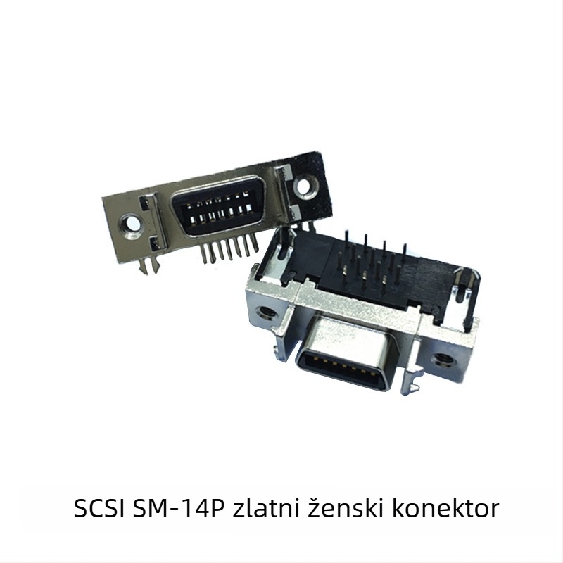 SCSICN14/20/26/36/50 servo utikač za SCSI spojnicu – industrijski konektori, bakreni vodovi, ISO certificiran, 3000 priključaka, OEM dostupno