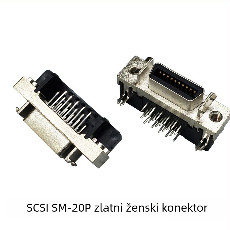 SCSICN14/20/26/36/50 servo utikač za SCSI spojnicu – industrijski konektori, bakreni vodovi, ISO certificiran, 3000 priključaka, OEM dostupno