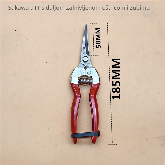 Sagawada model 911 škare za rezanje plodova i grana u vrtu