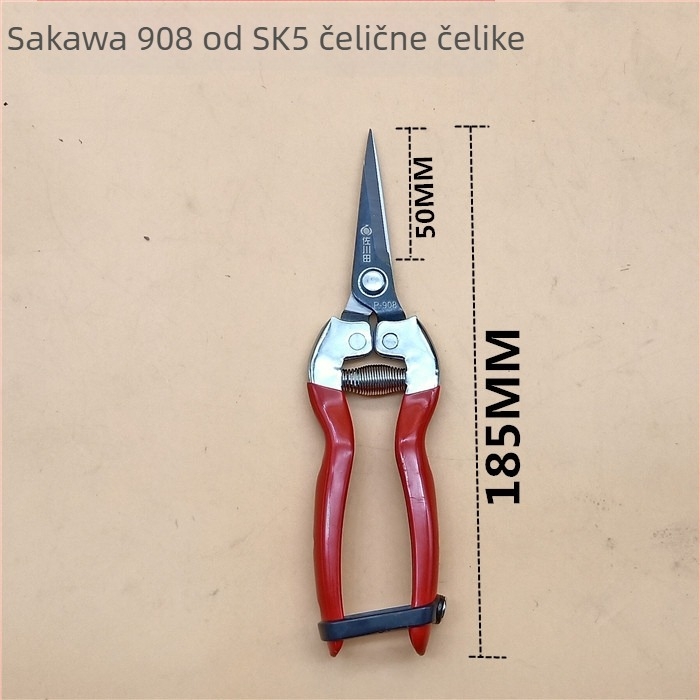 Sagawada model 911 škare za rezanje plodova i grana u vrtu