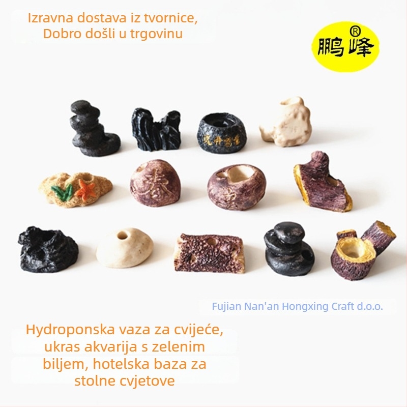 Baza od smole za hidroponske biljke i uređenje akvarija | Pengfeng | proizvodi od smole | Novi kineski stil