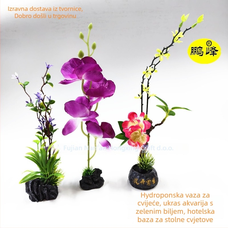 Baza od smole za hidroponske biljke i uređenje akvarija | Pengfeng | proizvodi od smole | Novi kineski stil