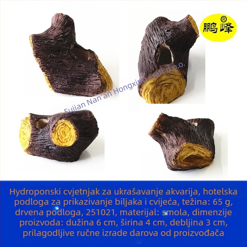 Baza od smole za hidroponske biljke i uređenje akvarija | Pengfeng | proizvodi od smole | Novi kineski stil