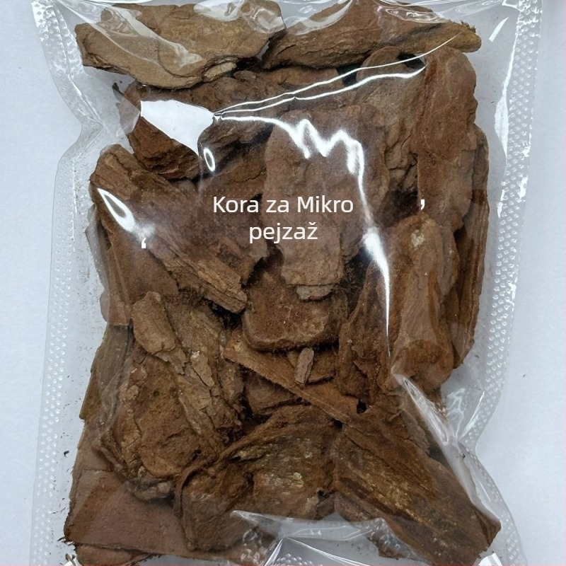 Komplet materijala za mikro krajolik za ručno izrađene DIY mini modele — smola, kora, suha mahovina, suha trava
