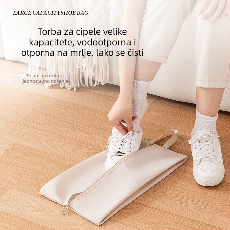 6-dijelni set kompresijskih vrećica za putovanje – poliester, kubični oblik, lagan, otporan na habanje, vodootporan