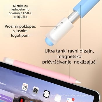 Silikonska zaštitna futrola za Apple Pencil (USB-C), treća generacija stylusa