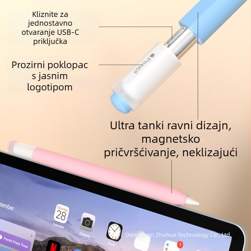 Silikonska zaštitna futrola za Apple Pencil (USB-C), treća generacija stylusa