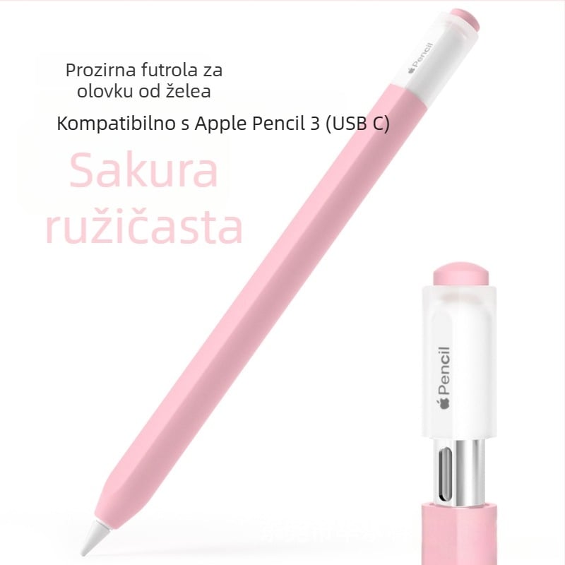 Silikonska zaštitna futrola za Apple Pencil (USB-C), treća generacija stylusa