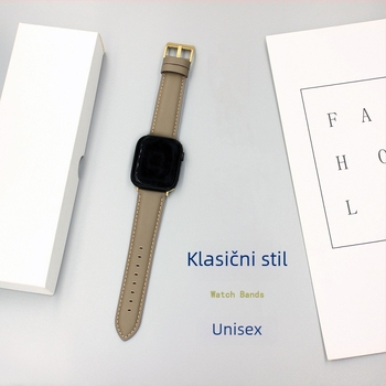 Remen od prave kože za Apple Watch S11, kompatibilan s Apple Watch SE, 42/46 mm, 20/22 mm