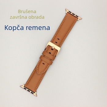 Remen od prave kože za Apple Watch S11, kompatibilan s Apple Watch SE, 42/46 mm, 20/22 mm