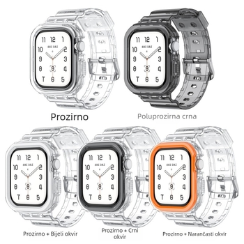 TPU integrirani remen za Apple Watch S10 – minimalistički sportski model