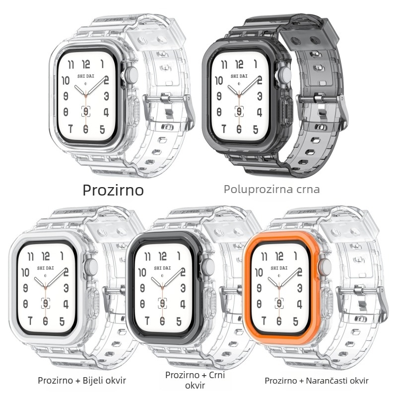 TPU integrirani remen za Apple Watch S10 – minimalistički sportski model