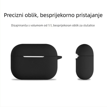 AirPods zaštitna maska — TPU, Frosted Soft-Shell, Injekcijsko oblikovanje, Prilagodljivo, Univerzalno