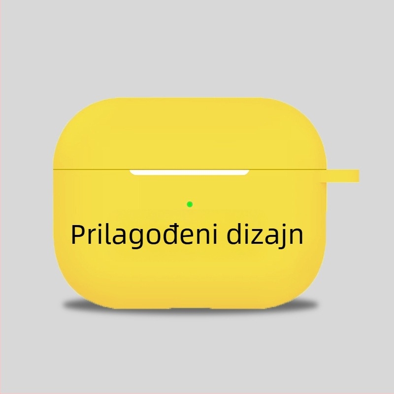 AirPods zaštitna maska — TPU, Frosted Soft-Shell, Injekcijsko oblikovanje, Prilagodljivo, Univerzalno