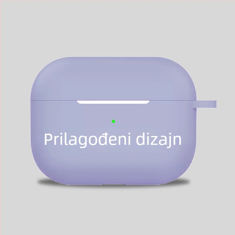 AirPods zaštitna maska — TPU, Frosted Soft-Shell, Injekcijsko oblikovanje, Prilagodljivo, Univerzalno