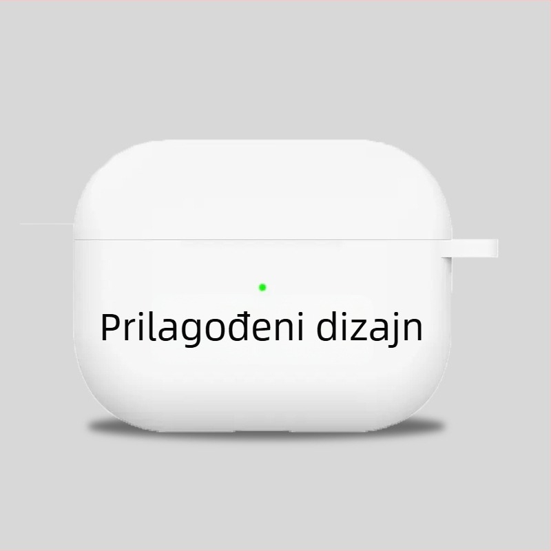 AirPods zaštitna maska — TPU, Frosted Soft-Shell, Injekcijsko oblikovanje, Prilagodljivo, Univerzalno