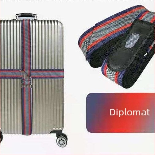 PU remen za prtljagu, debeli, podesivi, križno ojačani