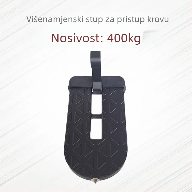 Pedal za penjanje od aluminijske legure za univerzalne SUV – višenamjenski, protuklizni pedal, kuka za zaključavanje vrata