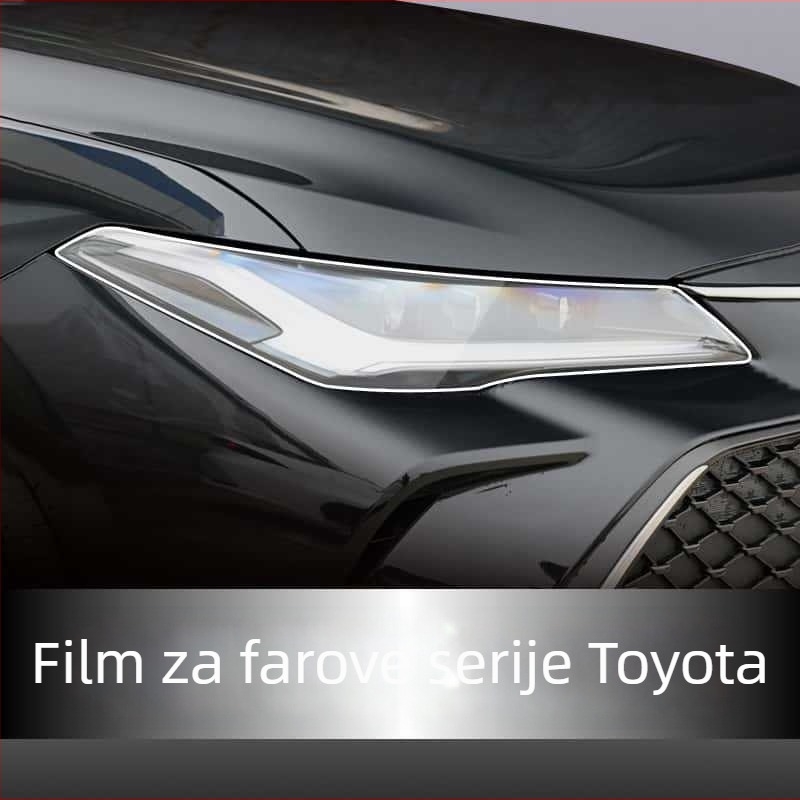 Prednje svjetlo automobila film za Toyota Camry, Highlander, RAV4, CHR, Land Cruiser | Hydrogel film | Marka: QiuYiming