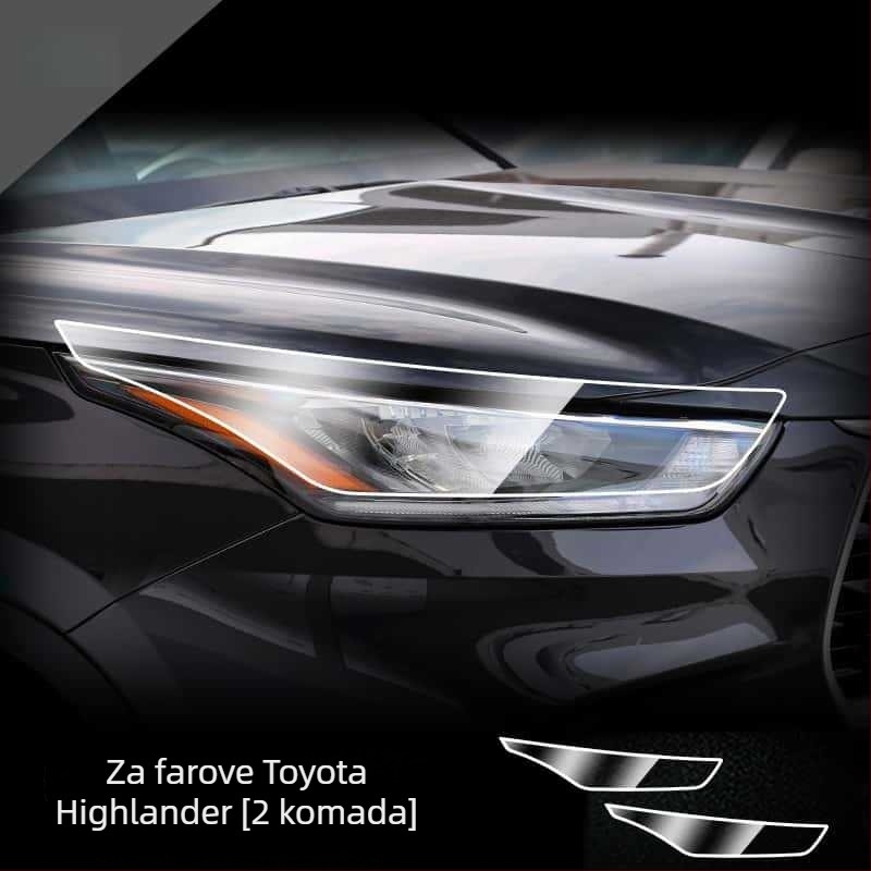 Prednje svjetlo automobila film za Toyota Camry, Highlander, RAV4, CHR, Land Cruiser | Hydrogel film | Marka: QiuYiming