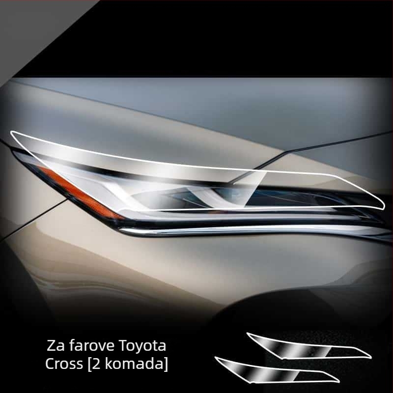 Prednje svjetlo automobila film za Toyota Camry, Highlander, RAV4, CHR, Land Cruiser | Hydrogel film | Marka: QiuYiming