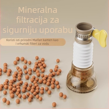 Uređaj protiv prskanja za kuhinjski faucet, plastično tijelo, keramički disk ventil, jedinstveni dizajn, moderan stil