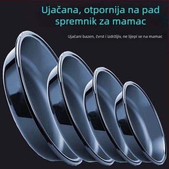 Trojedni set protiv pada za mamce za ribolov, plastična posuda za miješanje mamaca