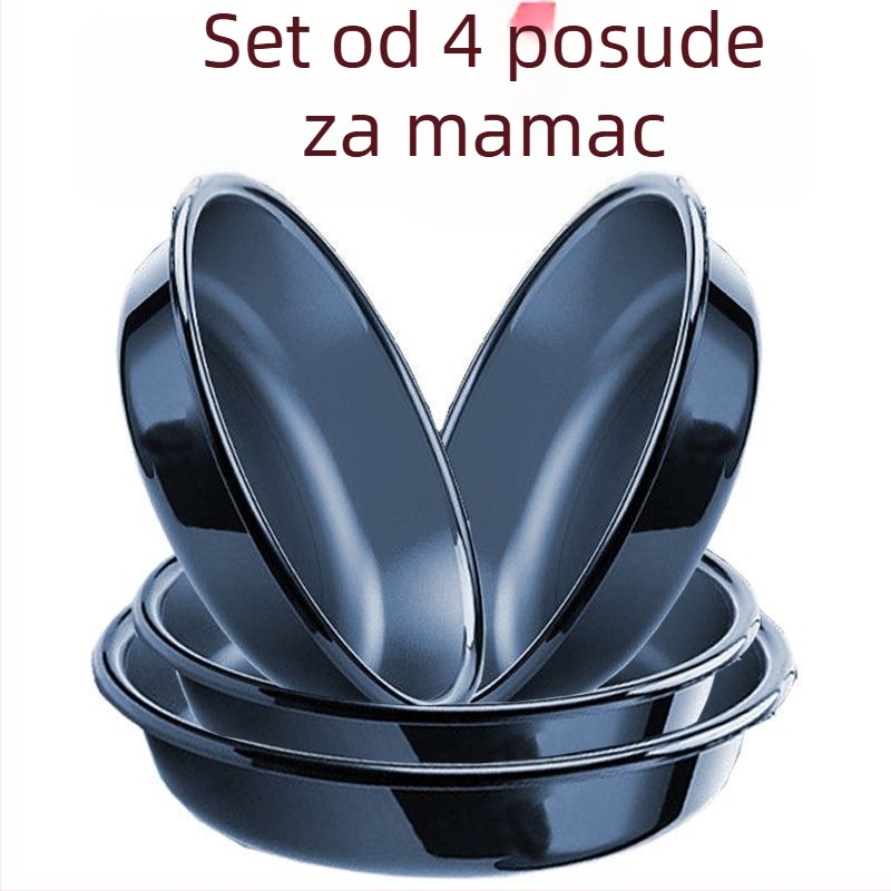 Trojedni set protiv pada za mamce za ribolov, plastična posuda za miješanje mamaca