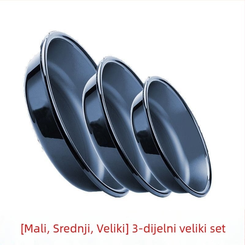 Trojedni set protiv pada za mamce za ribolov, plastična posuda za miješanje mamaca