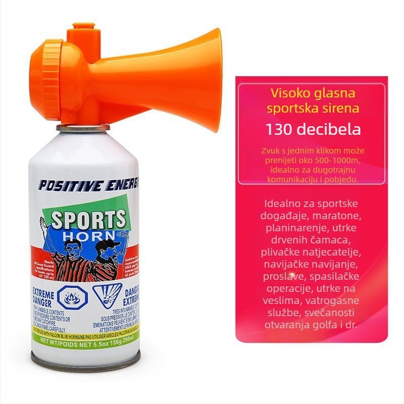 Startni rog za atletskim natjecanjima i utrkama drvenih čamaca; visokofrekvencijski početni signal