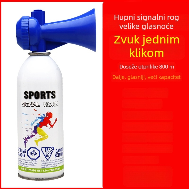 Startni rog za atletskim natjecanjima i utrkama drvenih čamaca; visokofrekvencijski početni signal