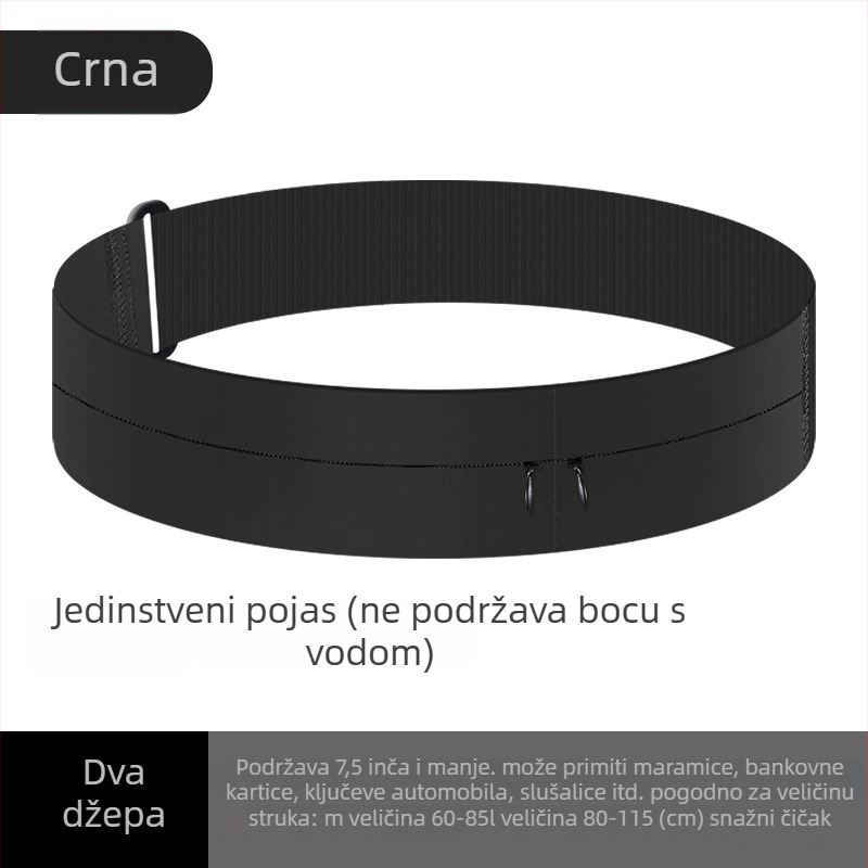 Pojas za trčanje s držačem za telefon i Velcro zatvaračem – višefunkcijski dodatak za fitness, maraton i outdoor sportove