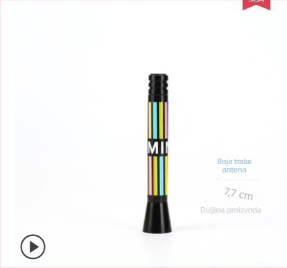 Mini antena za automobil s zastavama Ujedinjenog Kraljevstva i Njemačke, dekorativna antena za univerzalne automobile, navoja montaža, 12V, marka Dazzling