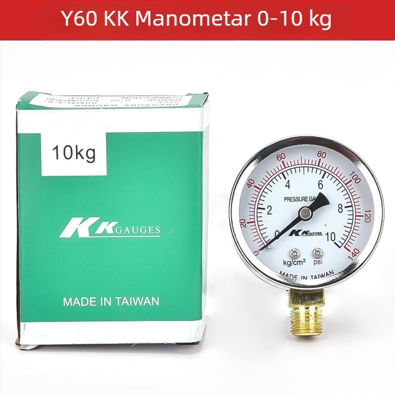 Dijafragmatski tlakomjer (raspon 0-2.5; točnost 0.1 kg; navojno spojenje; temperatura okoline 0-100)