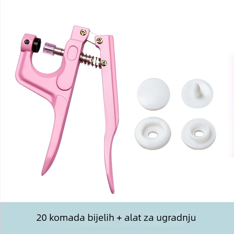 Set smolastih gumba za dječju odjeću — kopča: pritiskanje; materijal: smola; primjena: košulje, ruksaci i odjeća; pakiranje bez marke