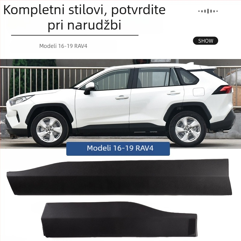 Donja zaštitna ploča za vrata i bočni prag za Toyota RAV4 (2013–2023), zaštita od ogrebotina