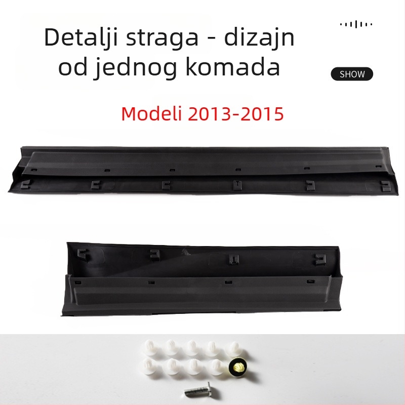 Donja zaštitna ploča za vrata i bočni prag za Toyota RAV4 (2013–2023), zaštita od ogrebotina