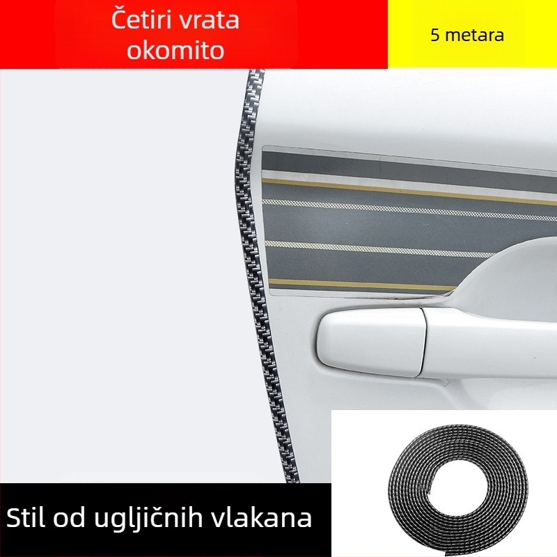 Protukolizijska traka za vrata automobila, SHENGBEI ER, PVC, bez prilagodbe
