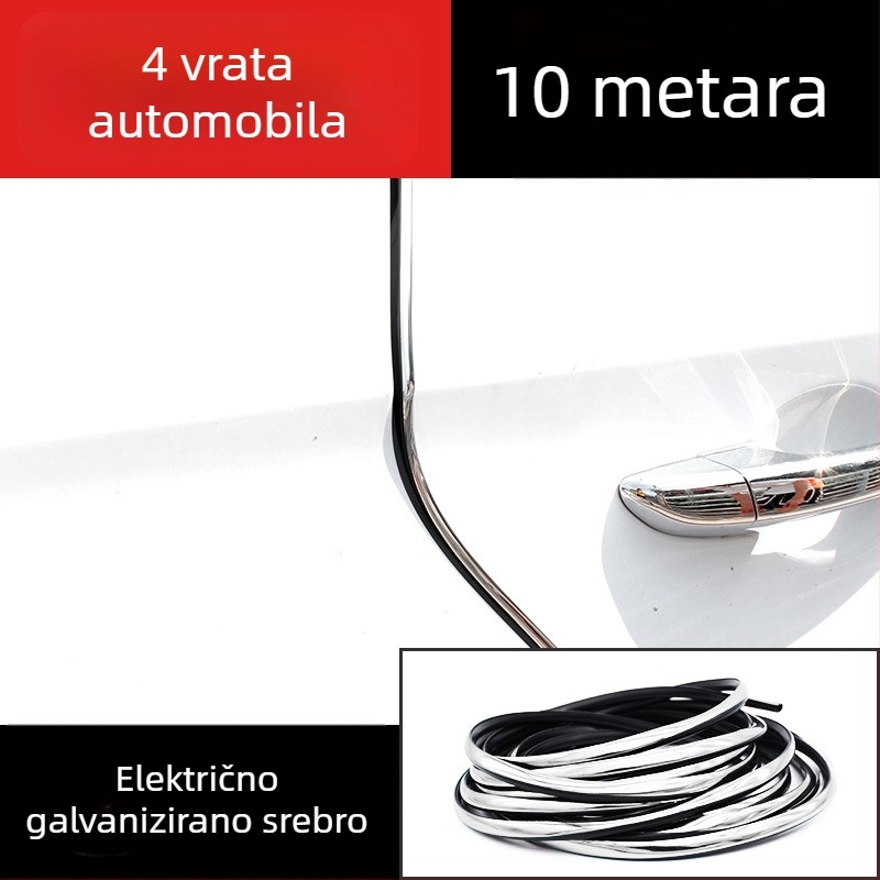 Protukolizijska traka za vrata automobila, SHENGBEI ER, PVC, bez prilagodbe