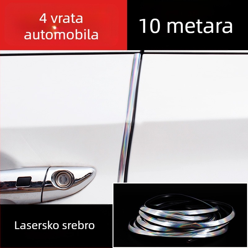 Protukolizijska traka za vrata automobila, SHENGBEI ER, PVC, bez prilagodbe