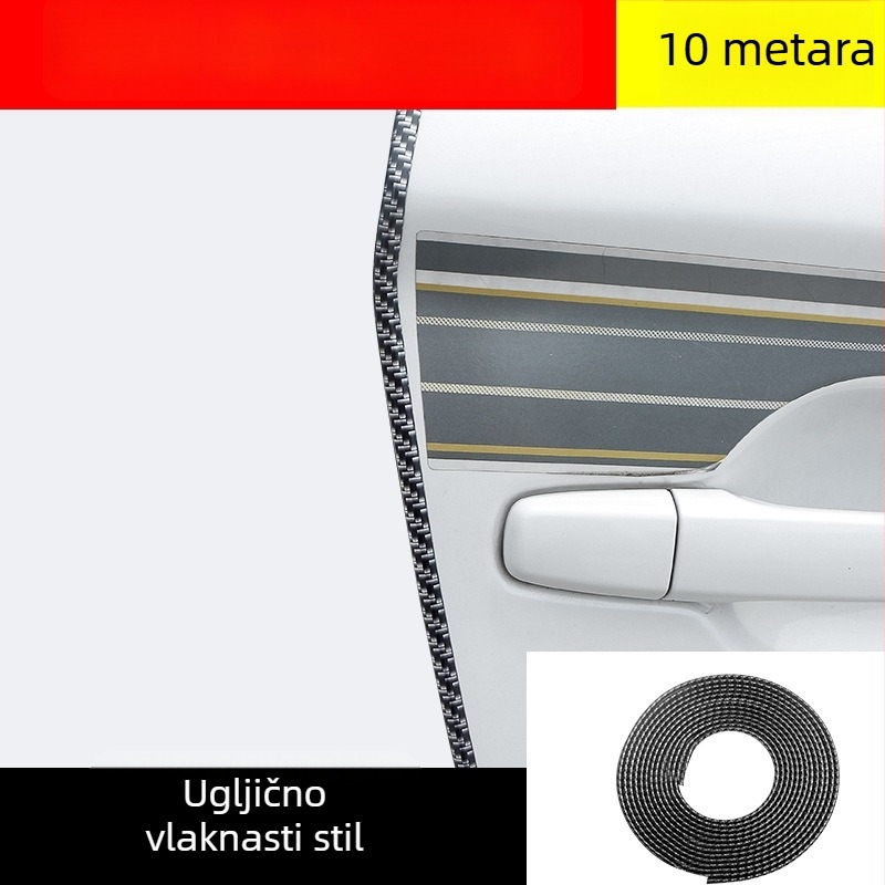 Protukolizijska traka za vrata automobila, SHENGBEI ER, PVC, bez prilagodbe