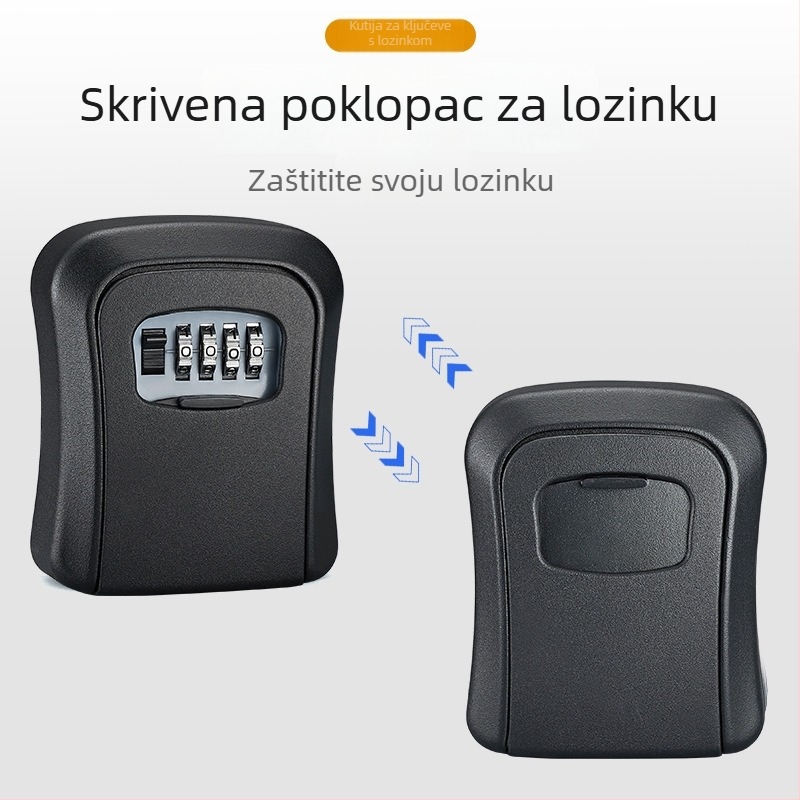 Youyi G-tip kovanska kutija s kodnim zaključavanjem za kućnu upotrebu — moderni minimalistički stil, materijal: legirana čelika, tip: kutija za ključ s kodom, model: G-type