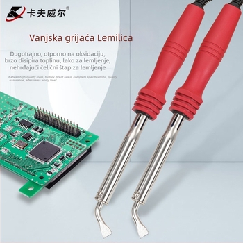 Kraftwell industrijska visokoučinkovita električna lemilica s plosnim vrhom - 80W/100W/150W/200W
