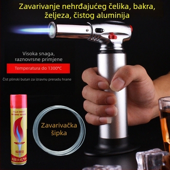 Prijenosni pištolj za zavarivanje za nehrđajući čelik, bakar, željezo i aluminij; maksimalna temperatura 1800°C; kompaktni uređaj za zavarivanje hladnim zrakom
