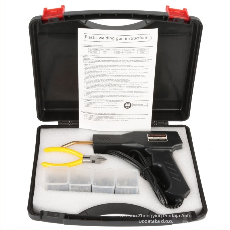 Ručni zavarivač plastičnih branika automobila — toplinski zavarivač za plast za popravak, 220V
