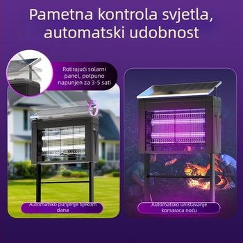 Solarna vanjska lampa za ubijanje komaraca - LED, 220V, 20W, CE certificirano, prilagodba dostupna (LED; 220V; 20W; CE)
