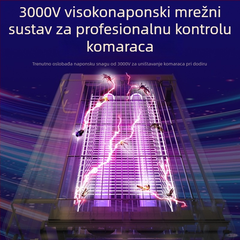 Solarna vanjska lampa za ubijanje komaraca - LED, 220V, 20W, CE certificirano, prilagodba dostupna (LED; 220V; 20W; CE)
