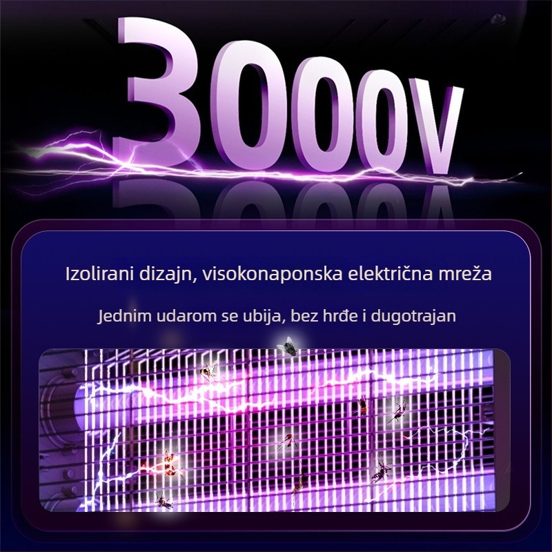 Solarna vanjska lampa za ubijanje komaraca - LED, 220V, 20W, CE certificirano, prilagodba dostupna (LED; 220V; 20W; CE)